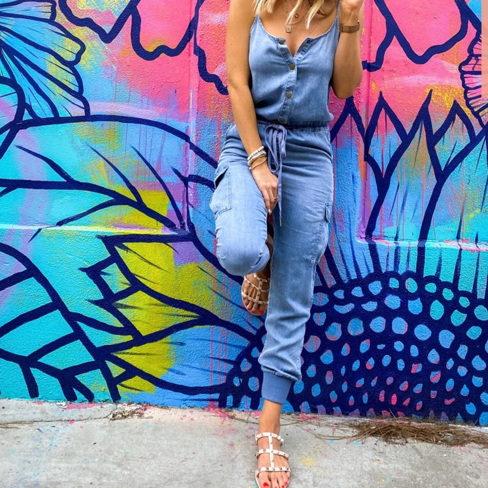 Born to be Bold Jumpsuit!  Brand new with tags!  Size medium